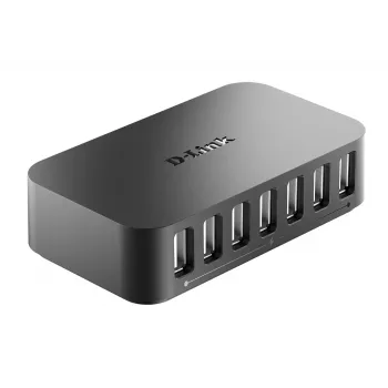 D-Link hub USB 2.0 Hi-Speed 7 portas
