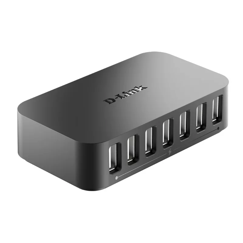 D-Link hub USB 2.0 Hi-Speed 7 portas