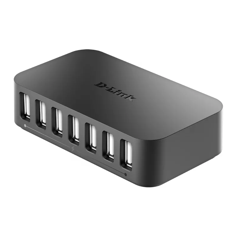 D-Link hub USB 2.0 Hi-Speed 7 portas