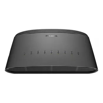 D-Link DGS-1008D/E Switch de rede Unmanaged Gigabit Ethernet (10/100/1000) branco