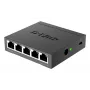 D-Link DGS-105 Unmanaged L2 Gigabit Ethernet (10/100/1000) preto