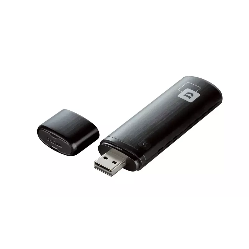 Adaptador wireless D-Link DWA-182 AC1200, 867 Mbit/s, dual-band