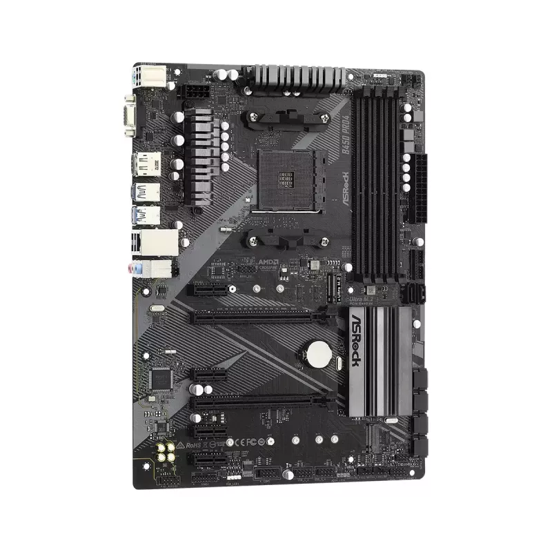 Placa-mãe ASRock B450 PRO4 R2.0 AMD B450 Socket AM4 ATX