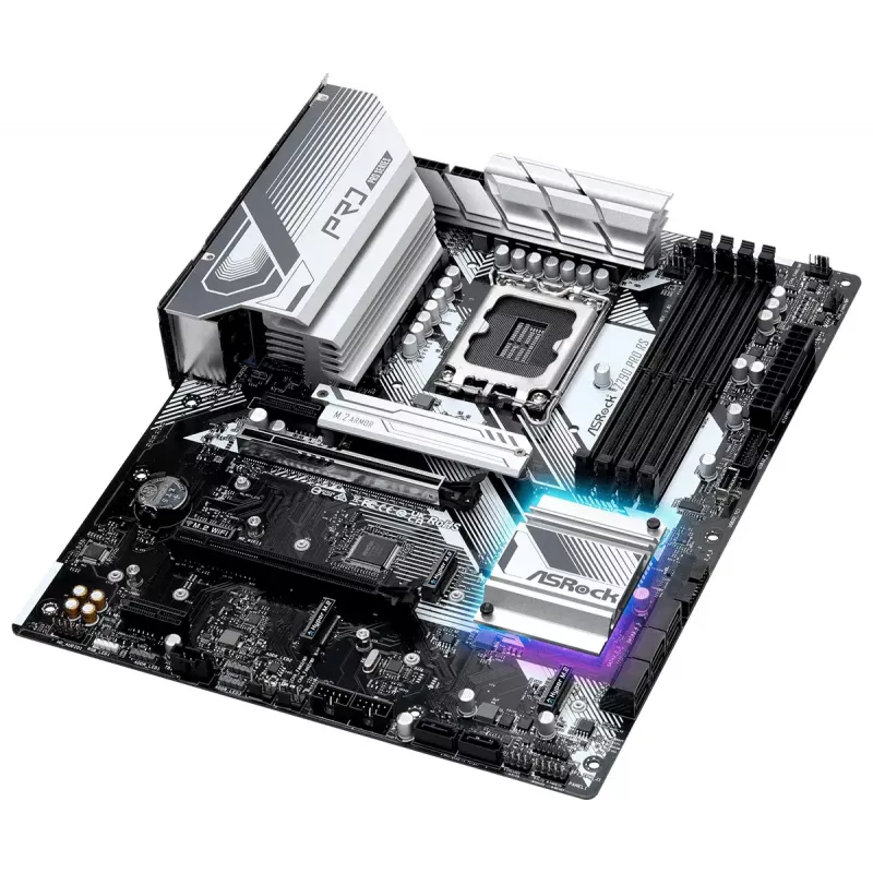 Placa-mãe ASRock Z790 Pro RS — Intel Z790, LGA 1700, ATX, DDR5, 4 DIMM, 128GB, 2.5Gb LAN