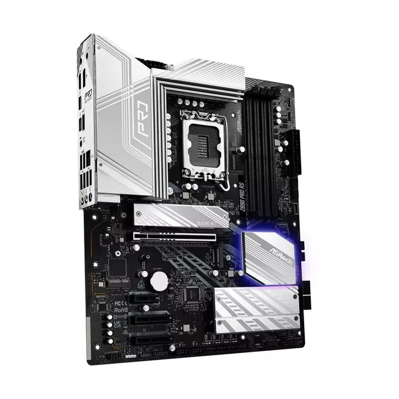 Placa-mãe ASRock Z890 Pro RS — Intel Z890, LGA 1851, ATX, 4x slots DDR5, PCIe Gen5 x16, 2.5Gb LAN, Thunderbolt 4