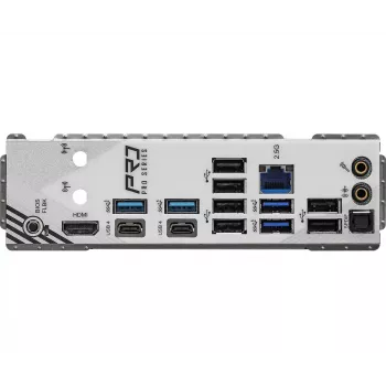 Placa-mãe ASRock X870 PRO RS ATX para AMD Socket AM5, DDR5, 4x DIMM, 256GB, PCIe Gen5 M.2, 2.5Gb LAN