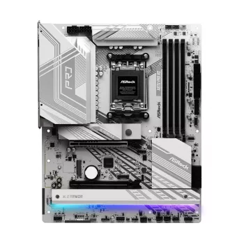 Placa-mãe ASRock X870 PRO RS ATX para AMD Socket AM5, DDR5, 4x DIMM, 256GB, PCIe Gen5 M.2, 2.5Gb LAN