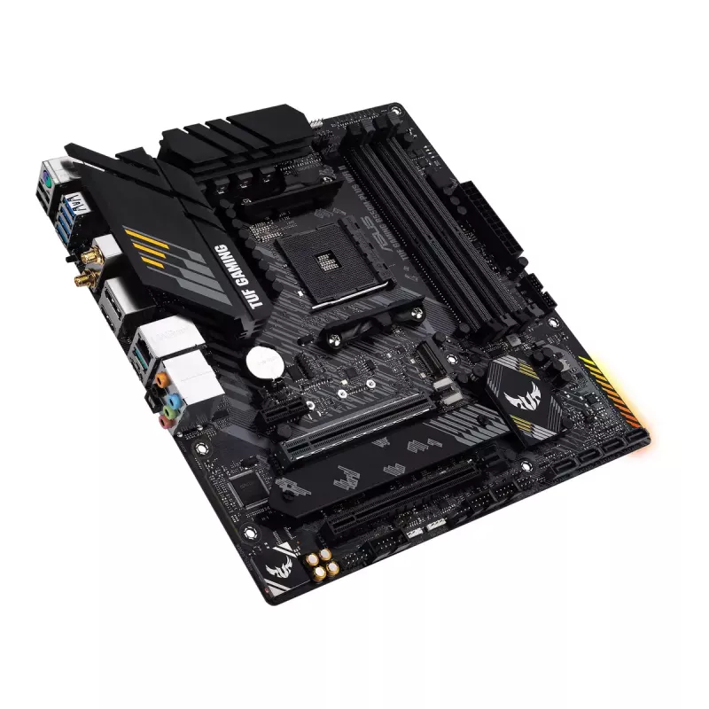 Placa-mãe ASUS TUF GAMING B550M-PLUS WIFI II AMD B550 Socket AM4 micro ATX