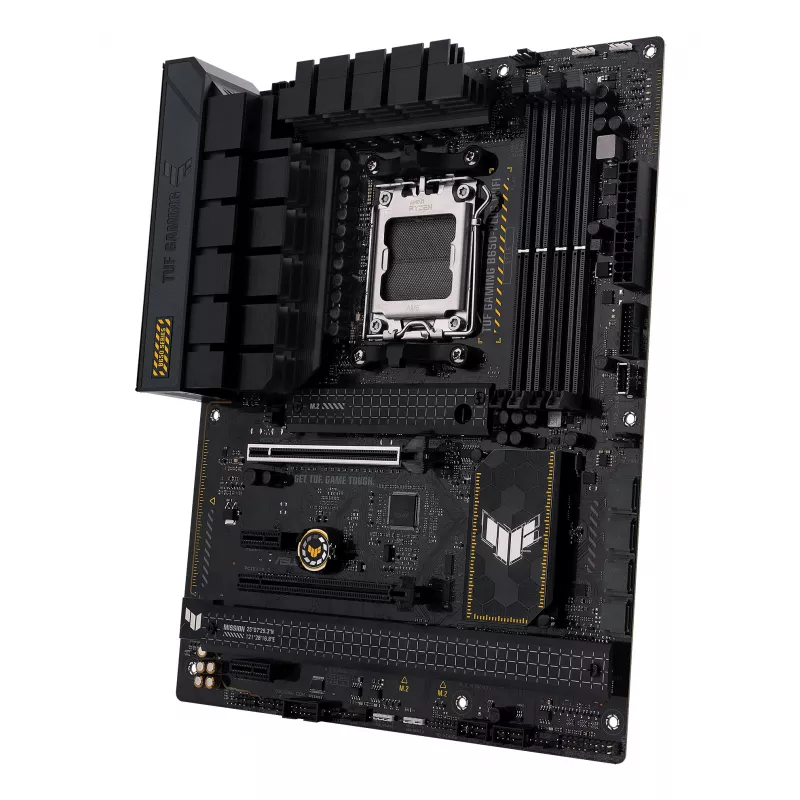 Placa-mãe ASUS TUF GAMING B650-PLUS WIFI — AMD B650, socket AM5, ATX, DDR5, 4 DIMM, Wi‑Fi 6, 2.5Gb LAN, 3x M.2