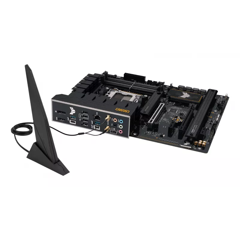 Placa-mãe ASUS TUF GAMING B650-PLUS WIFI — AMD B650, socket AM5, ATX, DDR5, 4 DIMM, Wi‑Fi 6, 2.5Gb LAN, 3x M.2