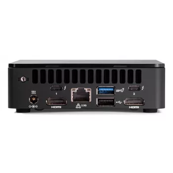 Mini PC Barebone ASUS NUC 12 Pro Slim Kit RNUC12WSKI700002I — Intel Core i7-1260P, suporta 64 GB DDR4, 2x M.2 SSD, Wi-Fi 6E, Thunderbolt 4