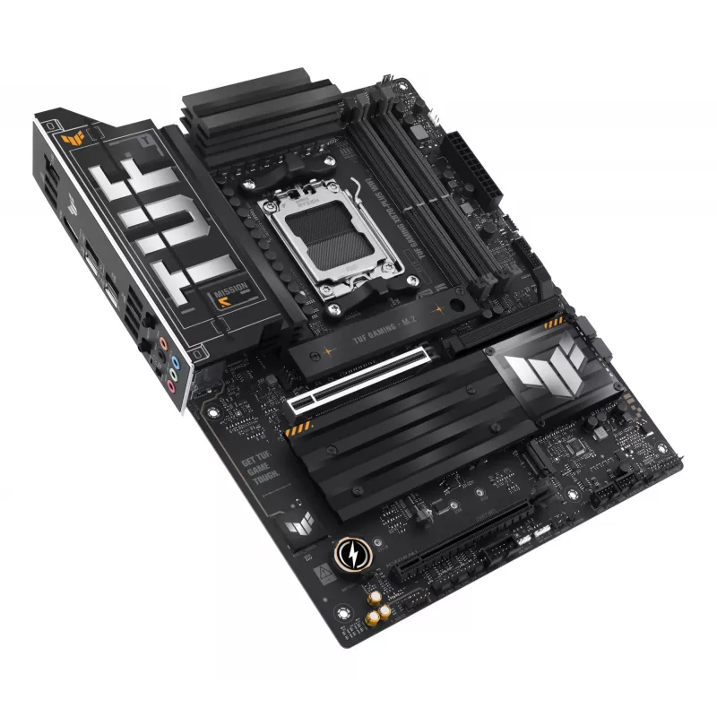 Motherboard ASUS TUF GAMING X870-PLUS WIFI — AMD X870, Socket AM5, ATX, DDR5, 4 DIMM, Wi-Fi 7, Bluetooth 5.4