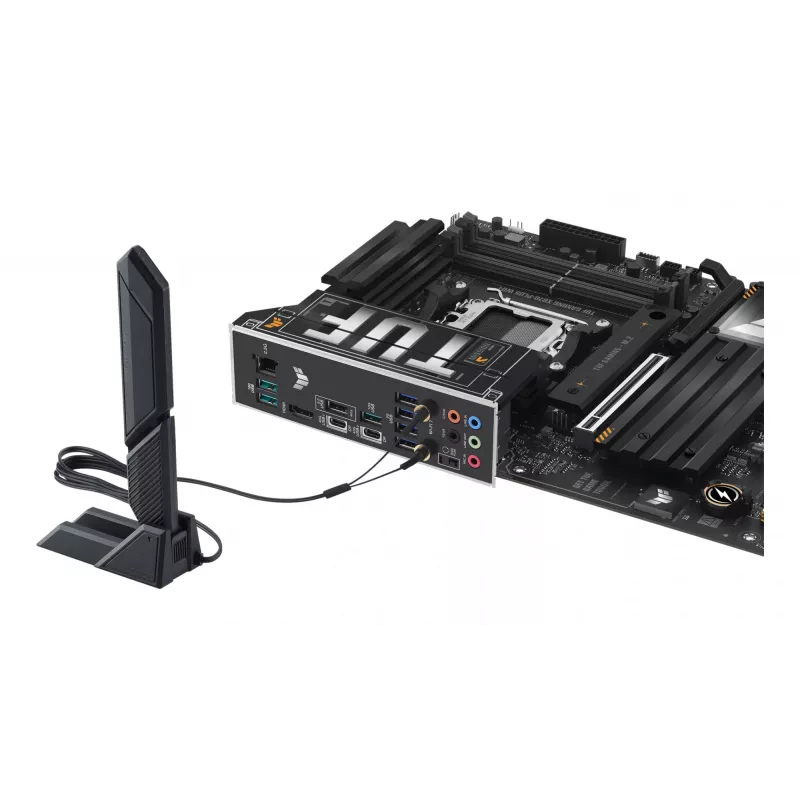 Motherboard ASUS TUF GAMING X870-PLUS WIFI — AMD X870, Socket AM5, ATX, DDR5, 4 DIMM, Wi-Fi 7, Bluetooth 5.4