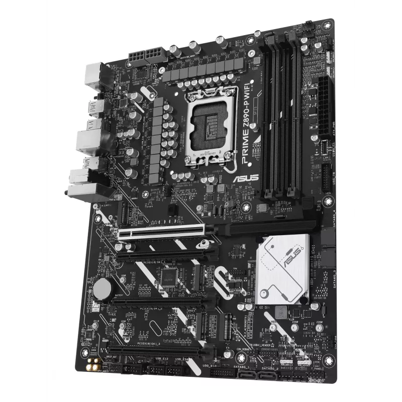 Placa-mãe ASUS PRIME Z890-P WIFI Intel Z890 LGA 1851 ATX, DDR5, 4x DIMM, 4x M.2, Wi-Fi 7, 2.5Gb LAN