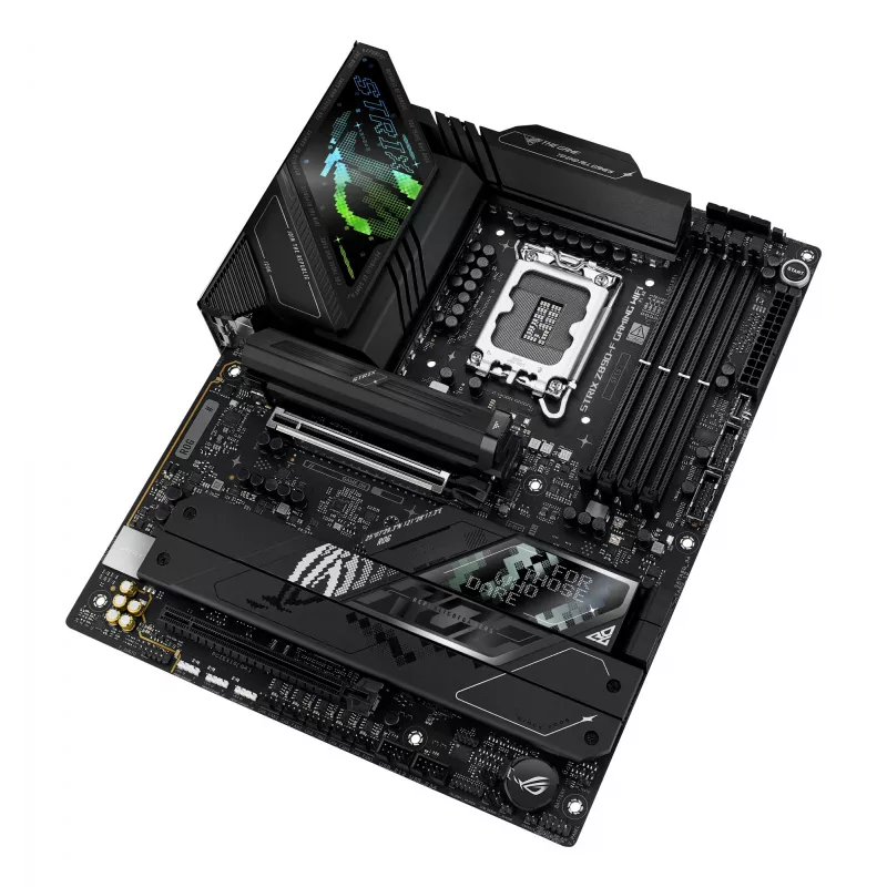 Motherboard ASUS ROG STRIX Z890-F GAMING WIFI — Intel Z890, LGA 1851, ATX, DDR5, 4x DIMM, 192GB, Wi-Fi 7, Bluetooth 5.4