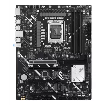 Motherboard ASUS PRIME Z890-P — Intel Z890, LGA 1851, ATX, DDR5, 4x DIMM, 192GB, 4x M.2, LAN 2,5Gb, HDMI 2.1, 1x USB-C