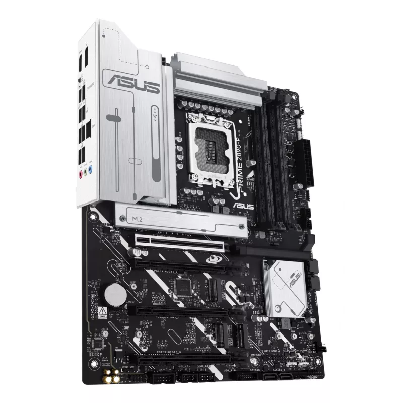 Motherboard ASUS PRIME Z890-P — Intel Z890, LGA 1851, ATX, DDR5, 4x DIMM, 192GB, 4x M.2, LAN 2,5Gb, HDMI 2.1, 1x USB-C