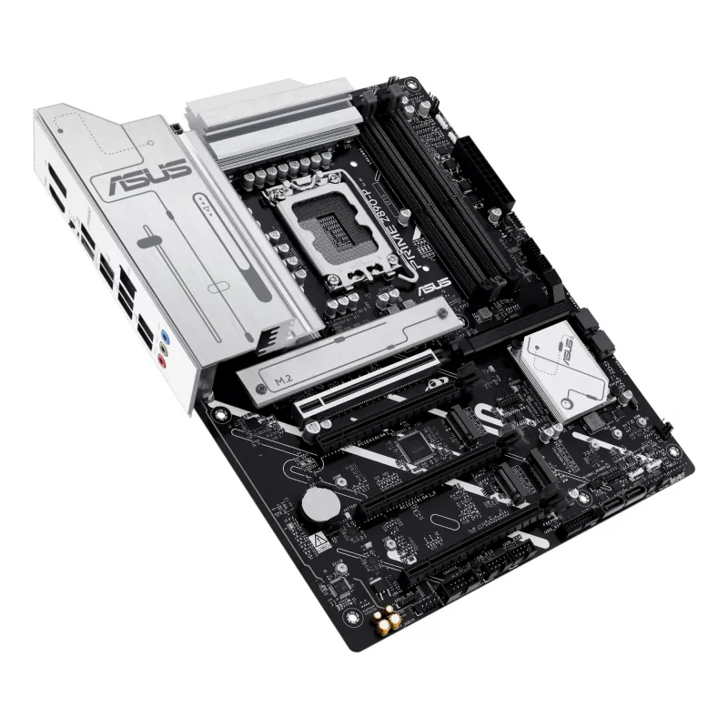 Motherboard ASUS PRIME Z890-P — Intel Z890, LGA 1851, ATX, DDR5, 4x DIMM, 192GB, 4x M.2, LAN 2,5Gb, HDMI 2.1, 1x USB-C