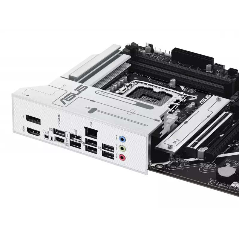 Motherboard ASUS PRIME Z890-P — Intel Z890, LGA 1851, ATX, DDR5, 4x DIMM, 192GB, 4x M.2, LAN 2,5Gb, HDMI 2.1, 1x USB-C