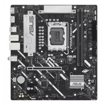 Motherboard ASUS PRIME B860M-K — Intel B860, LGA 1851, micro ATX, DDR5, 2x M.2, 2 DIMM, LAN 2.5Gb