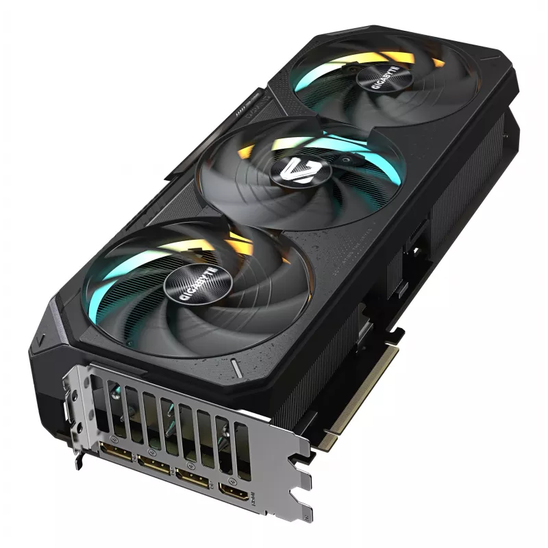 Placa gráfica GIGABYTE GeForce RTX 5080 16GB GDDR7, PCIe 5.0, 28000 MHz, 256 bits, 3x DisplayPort 2.1b + HDMI 2.1b, 3 ventoinhas WINDFORCE