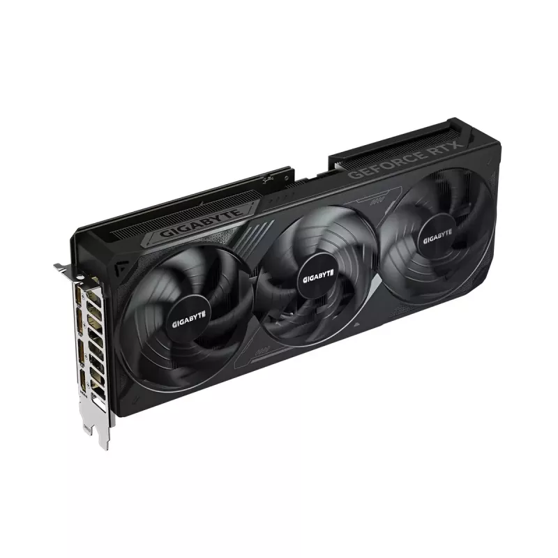 Placa gráfica GIGABYTE GeForce RTX 5080 16GB GDDR7 PCIe 5.0, 30000 MHz de memória, 256 bits, WINDFORCE 3X, 3x DP 2.1a + 1x HDMI 2.1b