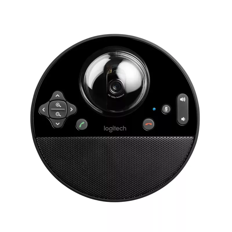 Câmara de conferência Logitech BCC950, Full HD, 1920x1080, 30 fps, campo de visão de 78°