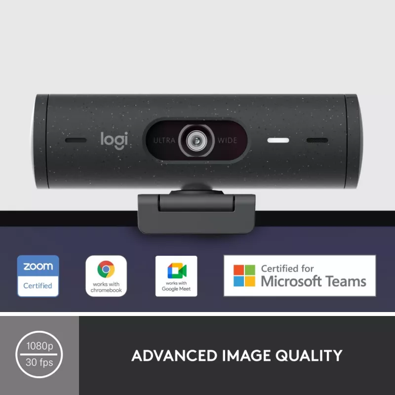 Webcam LOGITECH Brio 500 Full HD Graphite