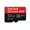 Cartão de memória SanDisk Extreme Pro 32GB MicroSDHC UHS-I Class 10 SDSQXCG-032G-GN6MA