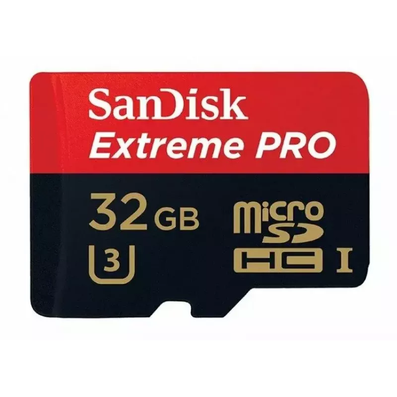 Cartão de memória SanDisk Extreme Pro 32GB MicroSDHC UHS-I Class 10 SDSQXCG-032G-GN6MA