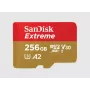 Cartão de memória flash MicroSDXC SANDISK SDSQXAV-256G-GN6MA 256 GB UHS‑I U3 V30 190 MB/s leitura 130 MB/s escrita vermelho