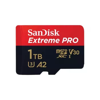 Cartão de memória MicroSDXC SANDISK Extreme PRO 1 TB UHS-I, leitura 200 MB/s, escrita 140 MB/s, A2, U3, V30, classe 10