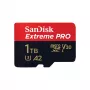 Cartão de memória MicroSDXC SANDISK Extreme PRO 1 TB UHS-I, leitura 200 MB/s, escrita 140 MB/s, A2, U3, V30, classe 10