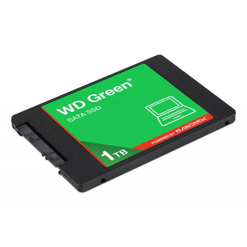 WESTERN DIGITAL SSD - WD Green - 1 TB - SATA 6 Gb/s - caixa 2,5