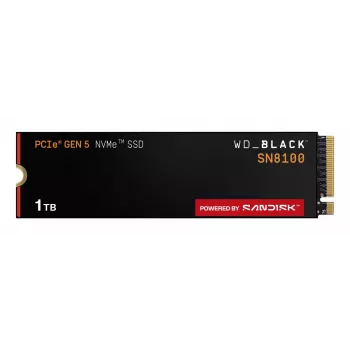 SSD Western Digital 1 TB M.2 PCI Express 5.0 preto SN8100