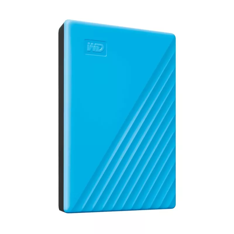 Disco WESTERN DIGITAL – My Passport – 4 TB – USB-A/C 3.2 Gen 1 – azul