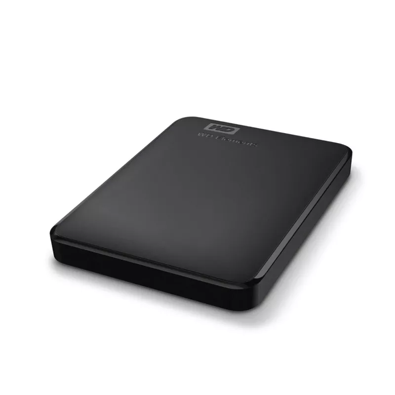 Disco externo Western Digital 5 TB USB 3.2 Gen 1 Elements Portable preto