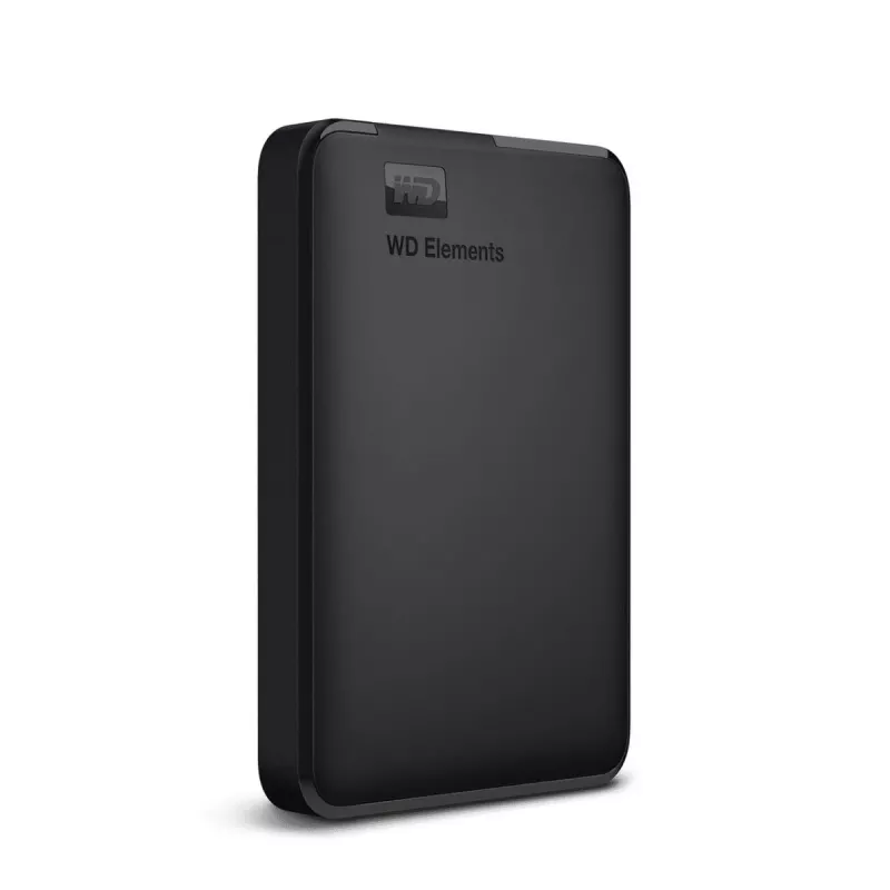 Disco externo Western Digital 5 TB USB 3.2 Gen 1 Elements Portable preto