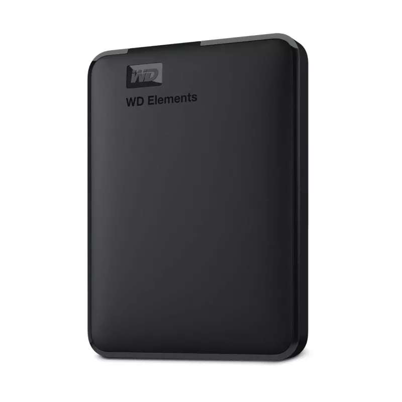 Disco externo Western Digital 5 TB USB 3.2 Gen 1 Elements Portable preto
