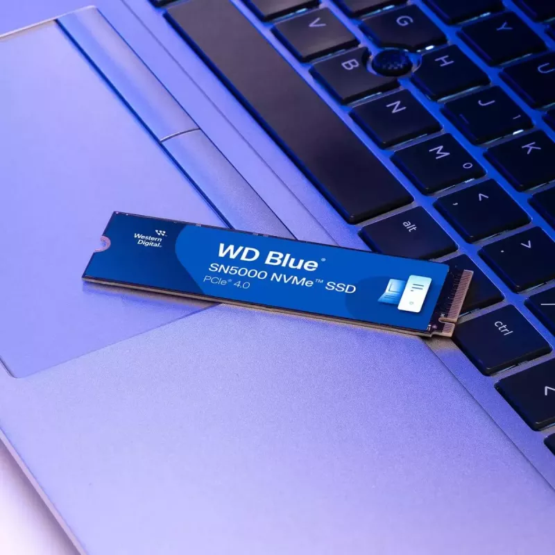 Disco SSD Western Digital 500GB M.2 PCIe Gen4 Blue SN5000