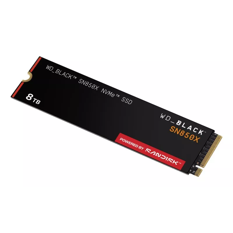 SSD WESTERN DIGITAL - WD_Black SN850X - 8TB - Pci-e Gen4 x4 - M.2 2280