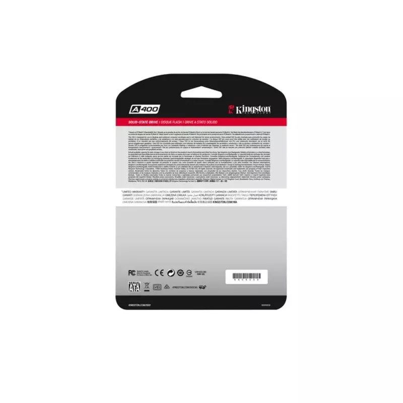 Kingston 240GB A400 SATA 3 2,5 polegadas SSD interno SA400S37/240G