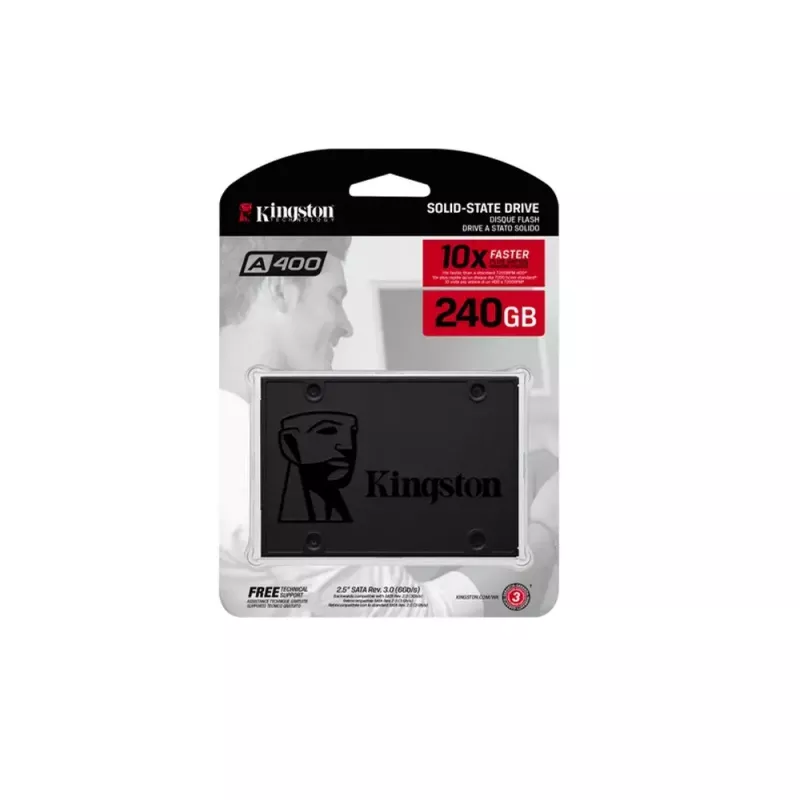 Kingston 240GB A400 SATA 3 2,5 polegadas SSD interno SA400S37/240G