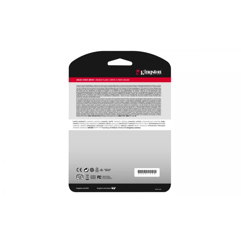 Disco SSD Kingston Technology 960 GB 2,5 polegadas SATA III SA400S37/960G
