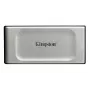 Kingston Technology 2000G SSD Portátil XS2000, 2 TB, USB Type-C, 3.2 Gen 2 (3.1 Gen 2), 2000 MB/s, preto, prateado