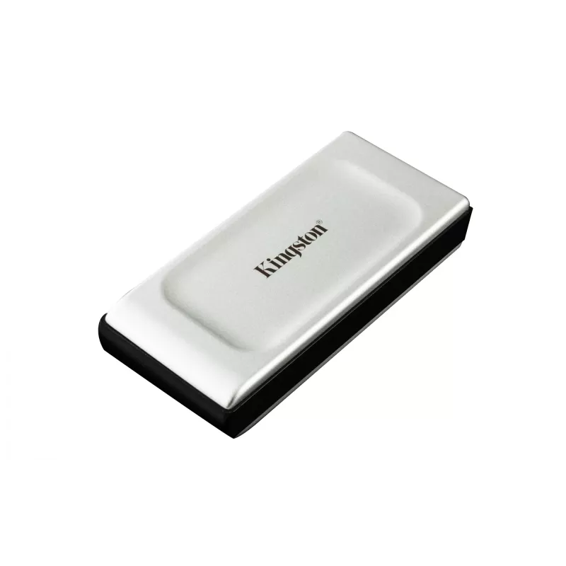 Kingston Technology 2000G SSD Portátil XS2000, 2 TB, USB Type-C, 3.2 Gen 2 (3.1 Gen 2), 2000 MB/s, preto, prateado