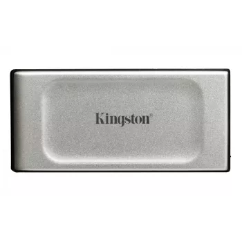 Kingston Technology 1000G SSD Portátil XS2000, 1 TB, USB Type-C, 3.2 Gen 2 (3.1 Gen 2), 2000 MB/s, preto, prateado