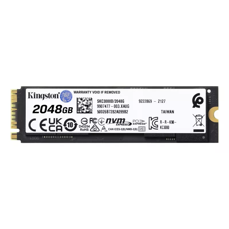 Disco SSD Kingston Technology 2048G M.2 NVMe KC3000