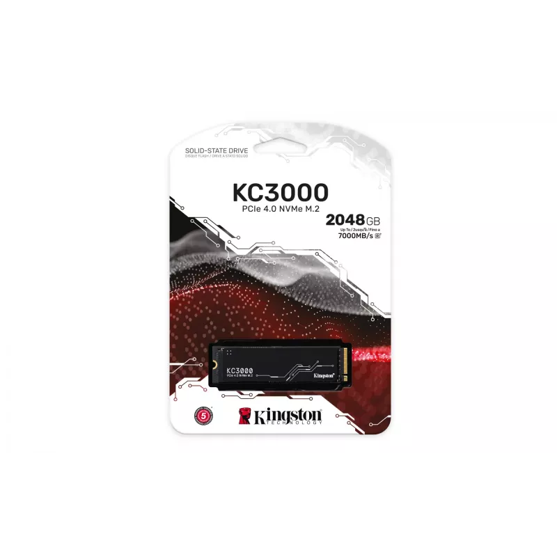 Disco SSD Kingston Technology 2048G M.2 NVMe KC3000