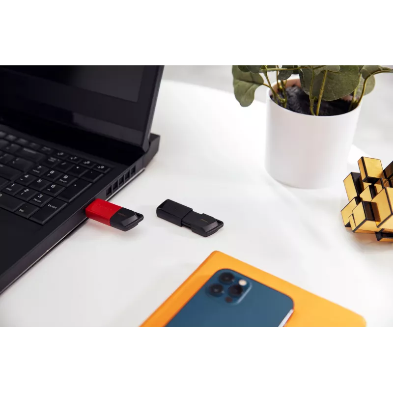 Kingston Technology DataTraveler 128GB USB3.2 Gen1 Exodia M (preto + vermelho)
